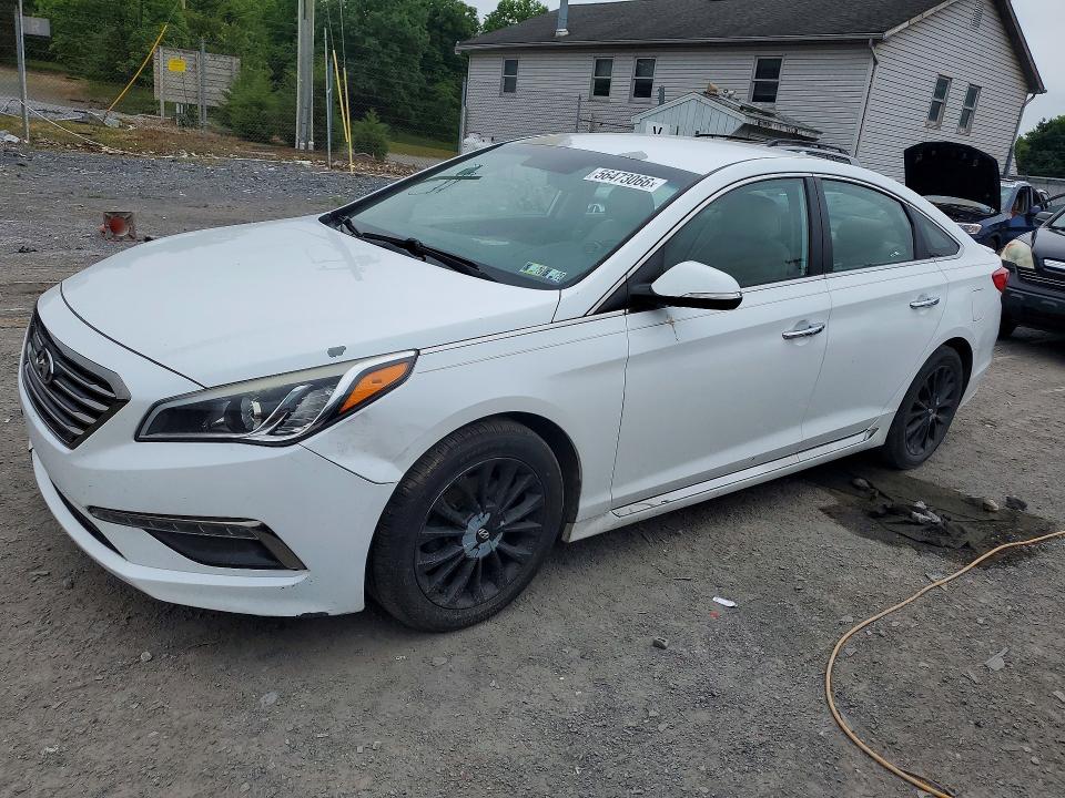 2015 Hyundai VIN 5NPE34AF5FH112232 COPART salvage auction — FRONT END, MT - CERTIFICATE OF TITLE, sold $1,450 on 2026-07-02 (photo 1)