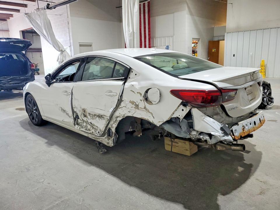 2016 Mazda 6 VIN JM1GJ1W58G1433669 COPART salvage auction — REAR END, Ny - Mv-907A Salvage Certificate, sold $1,650 on 2026-07-27 (photo 2)
