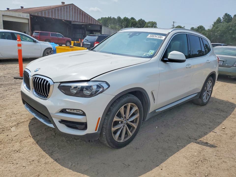 2019 BMW VIN 5UXTR7C59KLE93697 COPART salvage auction — MINOR DENT/SCRATCHES, La - Certificate Of Title (P), sold $1,150 on 2026-07-24 (photo 1)