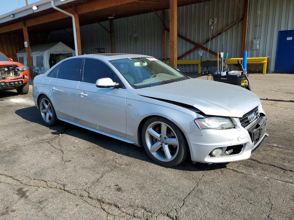 2012 Audi VIN WAUFFAFL8CA097492 COPART salvage auction — FRONT END, Co - Public - Salvage Title, sold $650 on 2026-07-25 (photo 4)