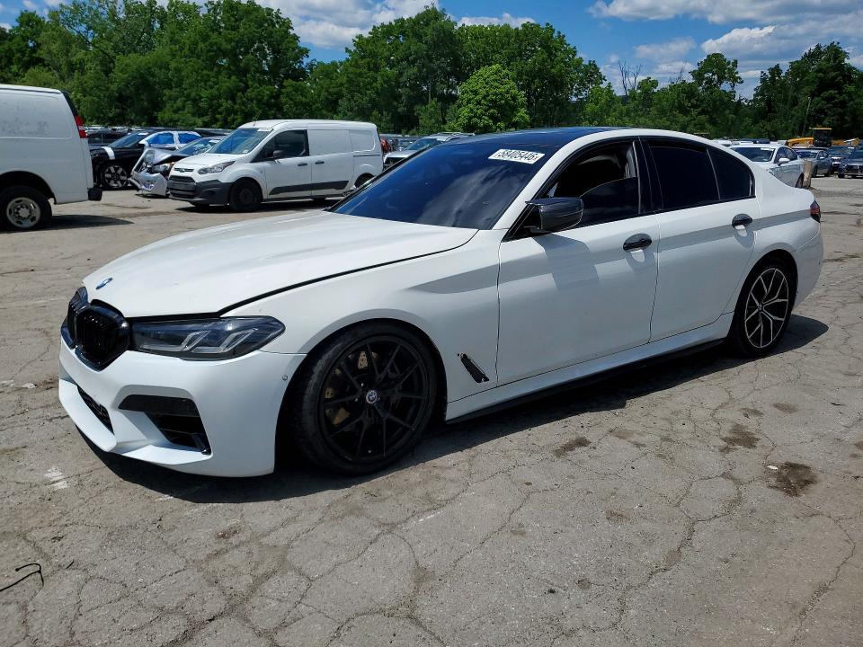 2022 BMW 5er VIN WBA53BJ01NCJ62374 — COPART salvage auction photo