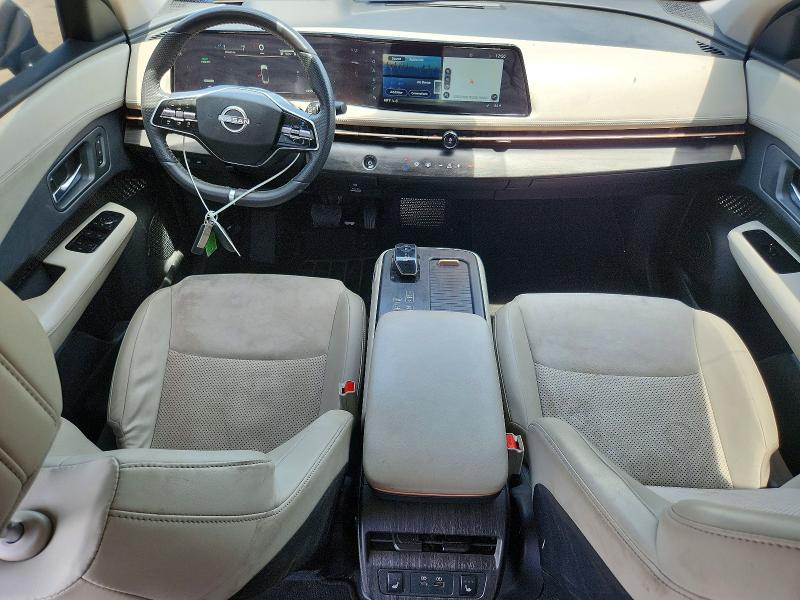 2023 Nissan Ariya VIN JN1DF0BB6PM703106 COPART salvage auction — FRONT END, VA - CERT OF TITLE - SALVAGE, sold $2,100 on 2026-07-29 (photo 8)