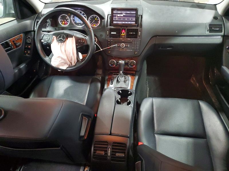 2009 Mercedes-benz C-klasse VIN WDDGF81XX9F204487 COPART salvage auction — FRONT END, Mn - Cert Of Title-Prior Salvage, sold $475 on 2026-08-18 (photo 8)