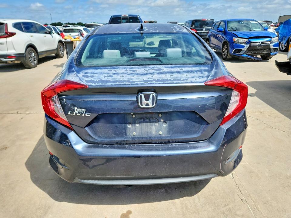 2017 Honda VIN 2HGFC2F81HH505323 COPART salvage auction — HAIL, Tx - Salvage Vehicle Title, sold $3,650 on 2026-07-02 (photo 6)