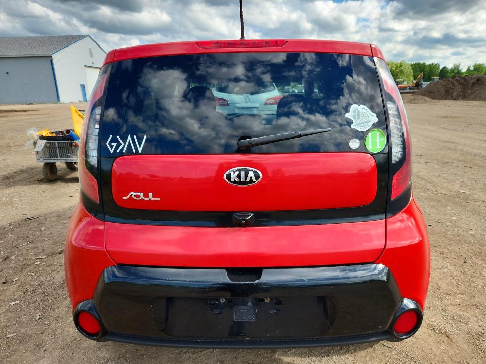 2016 Kia Soul VIN KNDJP3A51G7819970 COPART salvage auction — FRONT END, Oh - Cert Of Title-Salvage, sold $550 on 2026-07-16 (photo 6)