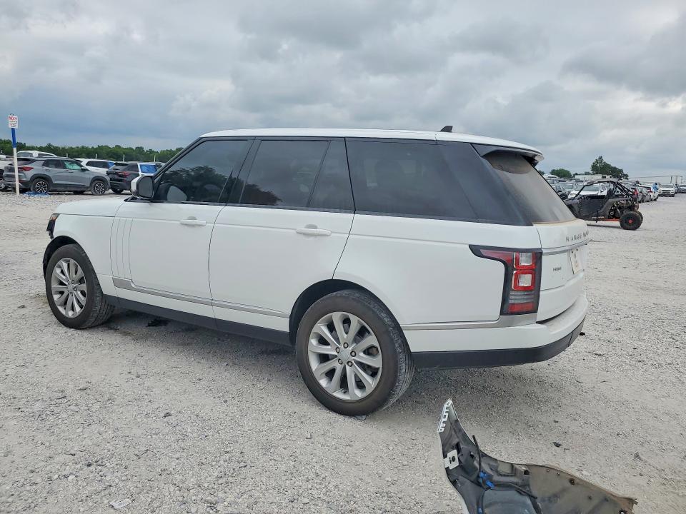 2016 Land rover RANGE ROVER VIN SALGS2PF0GA318857 COPART salvage auction — FRONT END, Ok - Cert Of Title-Salvage, sold $8,800 on 2026-07-06 (photo 2)