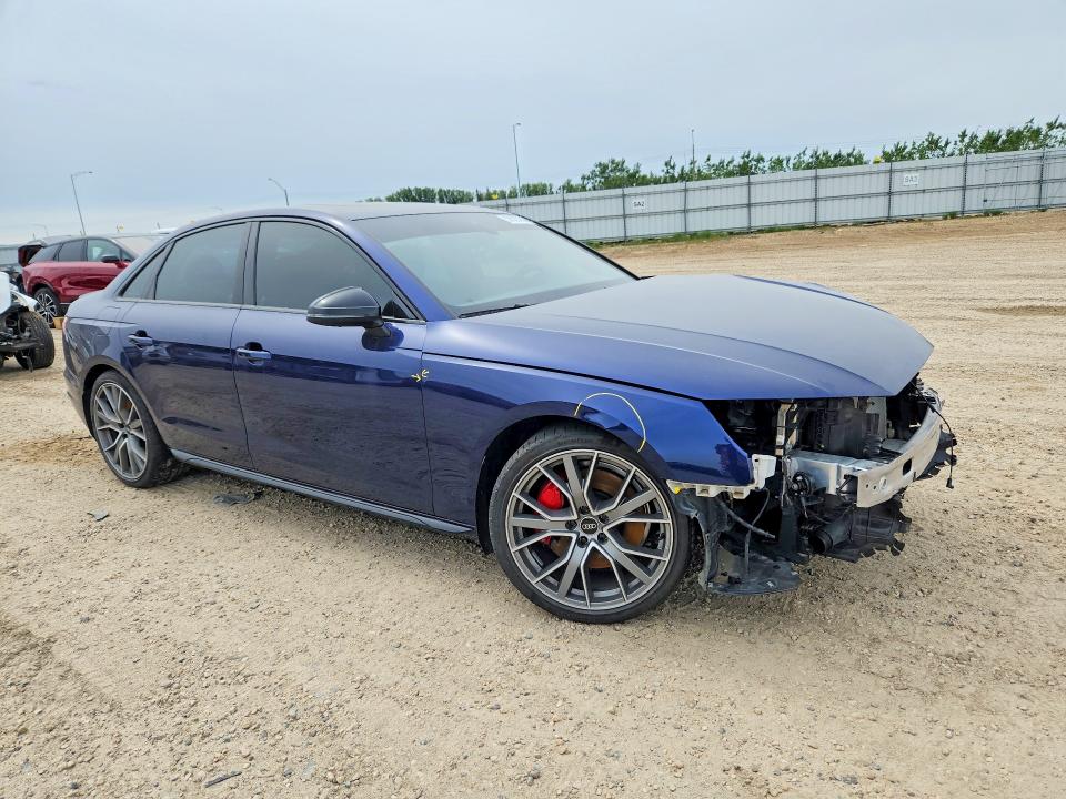 2025 Audi VIN WAUFAAF42SN001435 COPART salvage auction — FRONT END, Ab - Bos - Salvage, sold $9,800 on 2026-07-30 (photo 4)