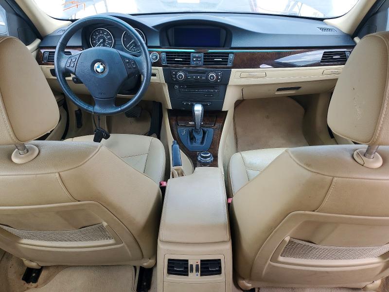 2009 BMW 3 series VIN WBAPN73579A265955 COPART salvage auction — NORMAL WEAR, TX - CERTIFICATE OF TITLE, sold $3,600 on 2026-07-31 (photo 8)
