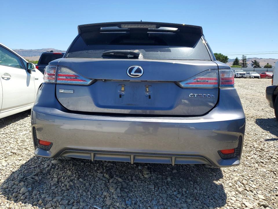 2015 Lexus Ct VIN JTHKD5BH2F2216151 COPART salvage auction — SIDE, Ca - Salvage Certificate, sold $3,450 on 2026-07-28 (photo 6)