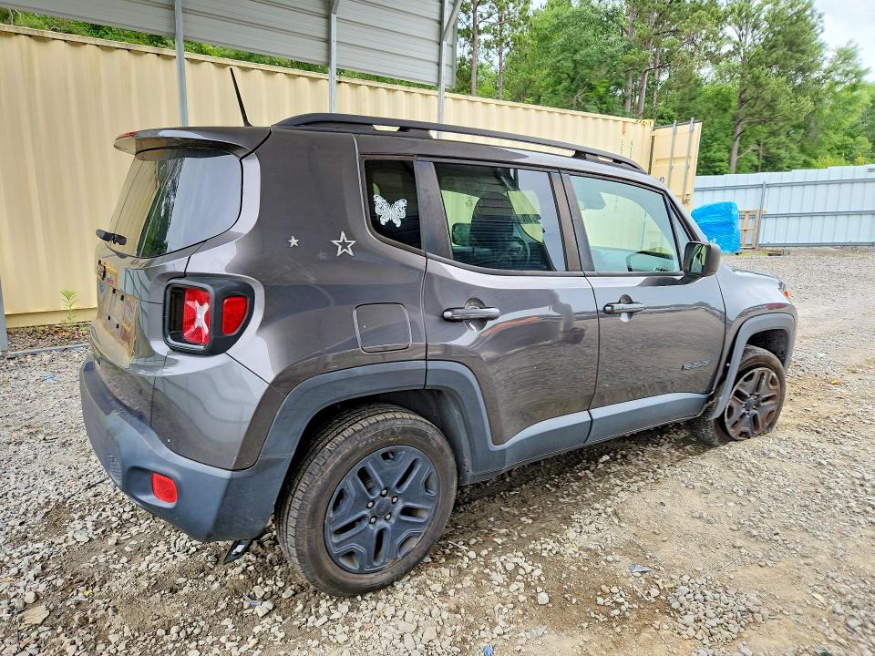 2018 Jeep Renegade VIN ZACCJBAB7JPH37892 COPART salvage auction — FRONT END, Sc - Cert Of Title-Salvage, sold $1,700 on 2026-08-04 (photo 3)