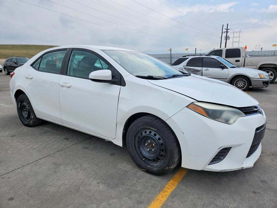 2015 Toyota VIN 2T1BURHE8FC282078 COPART salvage auction — FRONT END, Co - Certificate Of Title, sold $2,350 on 2026-08-26 (photo 4)