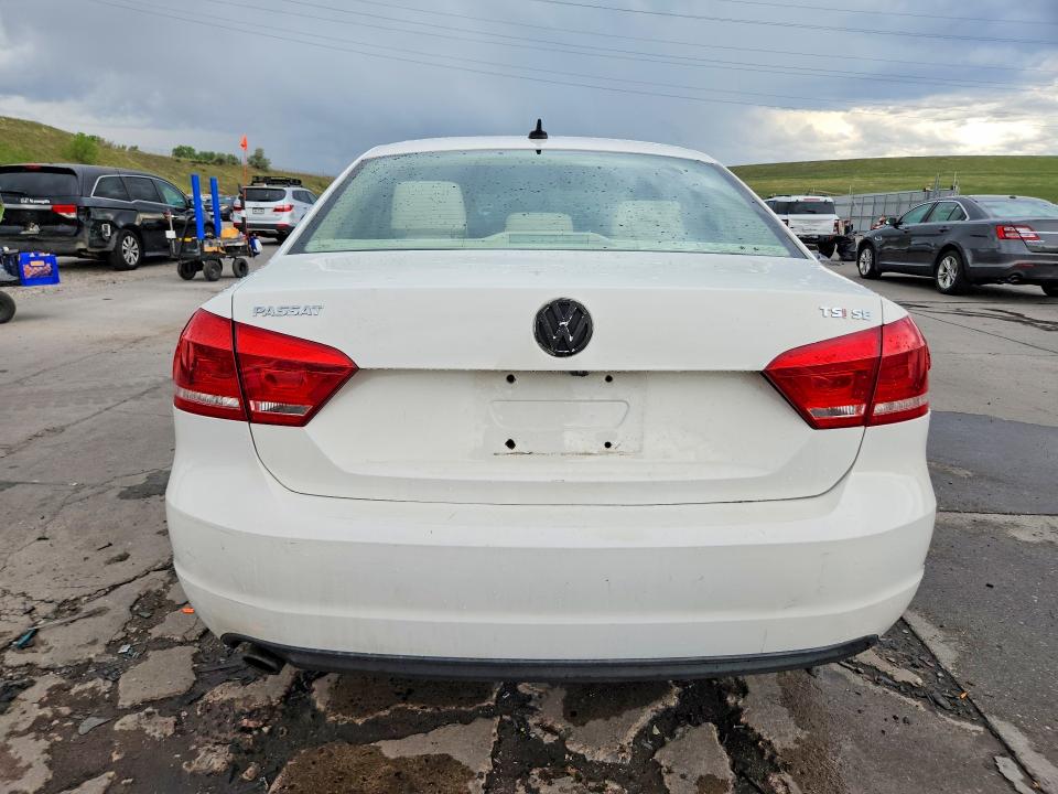 2014 Volkswagen Passat VIN 1VWBT7A3XEC053874 COPART salvage auction — FRONT END, Co - Certificate Of Title, sold $475 on 2026-08-10 (photo 6)