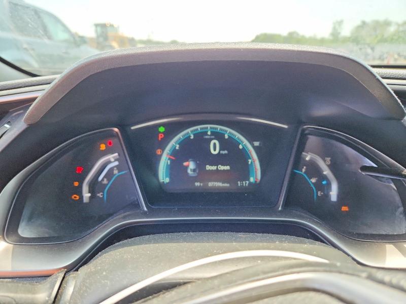 2017 Honda VIN SHHFK7H51HU214987 COPART salvage auction — FRONT END, Il - Salvage Certificate, sold $100 on 2026-07-27 (photo 9)