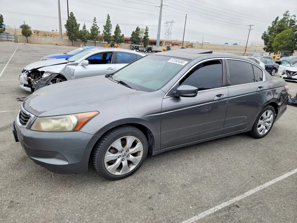2008 Honda Accord VIN JHMCP26758C051687 COPART salvage auction — REAR END, Ca - Cert Of Title-Salvaged, sold $1,050 on 2026-07-07 (photo 1)