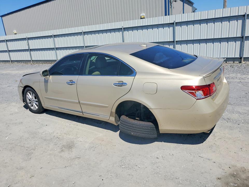 2012 Lexus ES VIN JTHBK1EGXC2495085 COPART salvage auction — SIDE, Nc - Salvage Certificate Of Title, sold $800 on 2026-07-08 (photo 2)