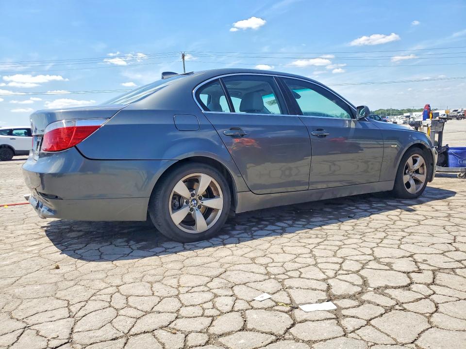 2004 BMW 5 series VIN WBANA73534B809860 COPART salvage auction — REAR END, Tn - Salvage Certificate, sold $800 on 2026-07-08 (photo 3)