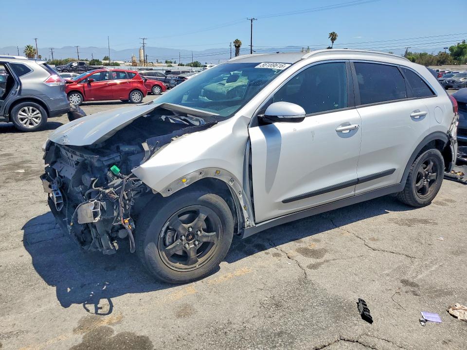 2017 Kia Niro VIN KNDCC3LC0H5068275 COPART salvage auction — FRONT END, Ca - Salvage Certificate, sold $900 on 2026-07-27 (photo 1)