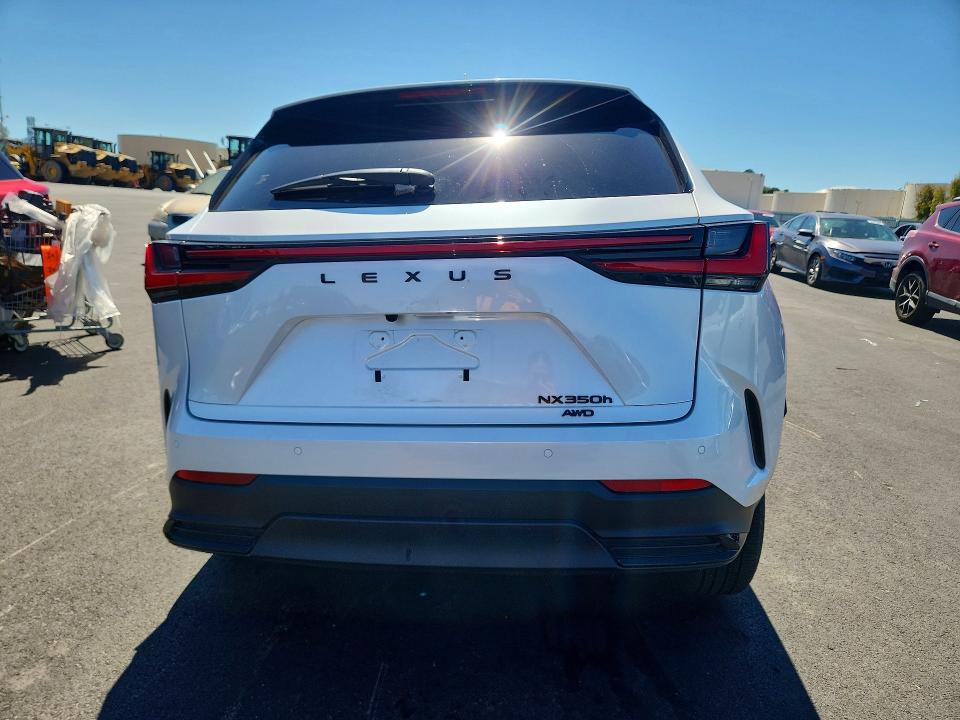 2025 Lexus Nx VIN JTJGKCEZ0S5030930 COPART salvage auction — FRONT END, Ca - Salvage Certificate, sold $22,200 on 2026-07-13 (photo 6)