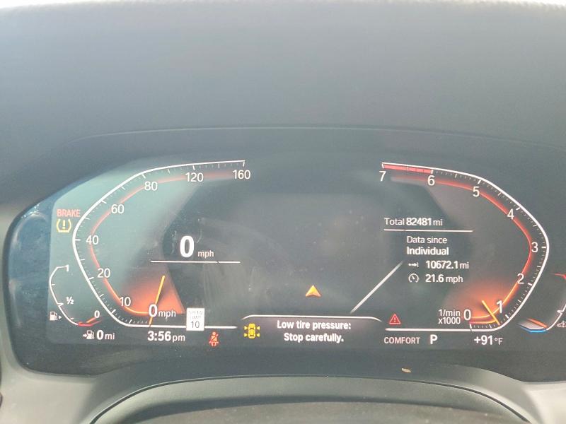2020 BMW 3er VIN 3MW5R1J00L8B09128 COPART salvage auction — MINOR DENT/SCRATCHES, Ga - Certificate Of Title (P), sold $11,300 on 2026-07-10 (photo 9)