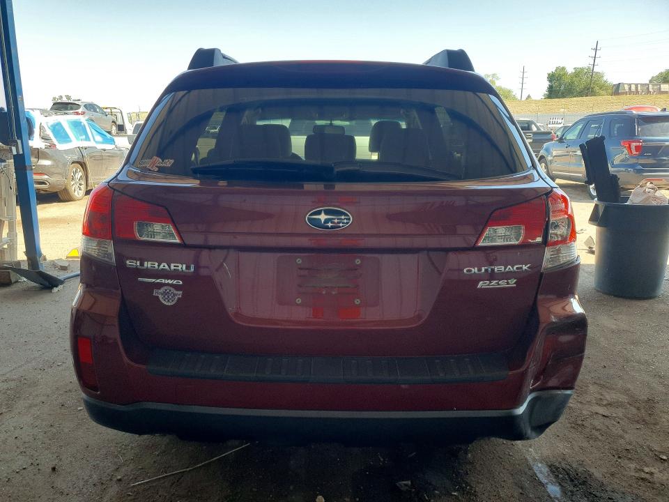 2011 Subaru Outback VIN 4S4BRBCC9B3333942 COPART salvage auction — REAR END, CO - SALVAGE TITLE, sold $2,250 on 2026-07-29 (photo 6)