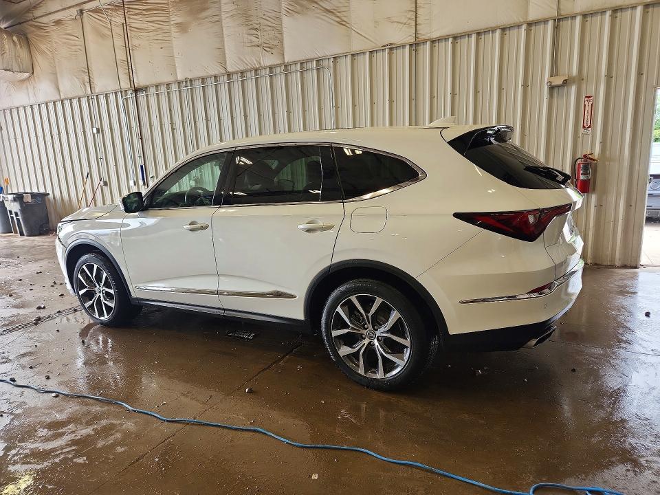 2022 Acura Mdx VIN 5J8YE1H48NL033174 COPART salvage auction — FRONT END, Wi - Cert Of Title-Claim Paid, sold $12,100 on 2026-07-27 (photo 2)
