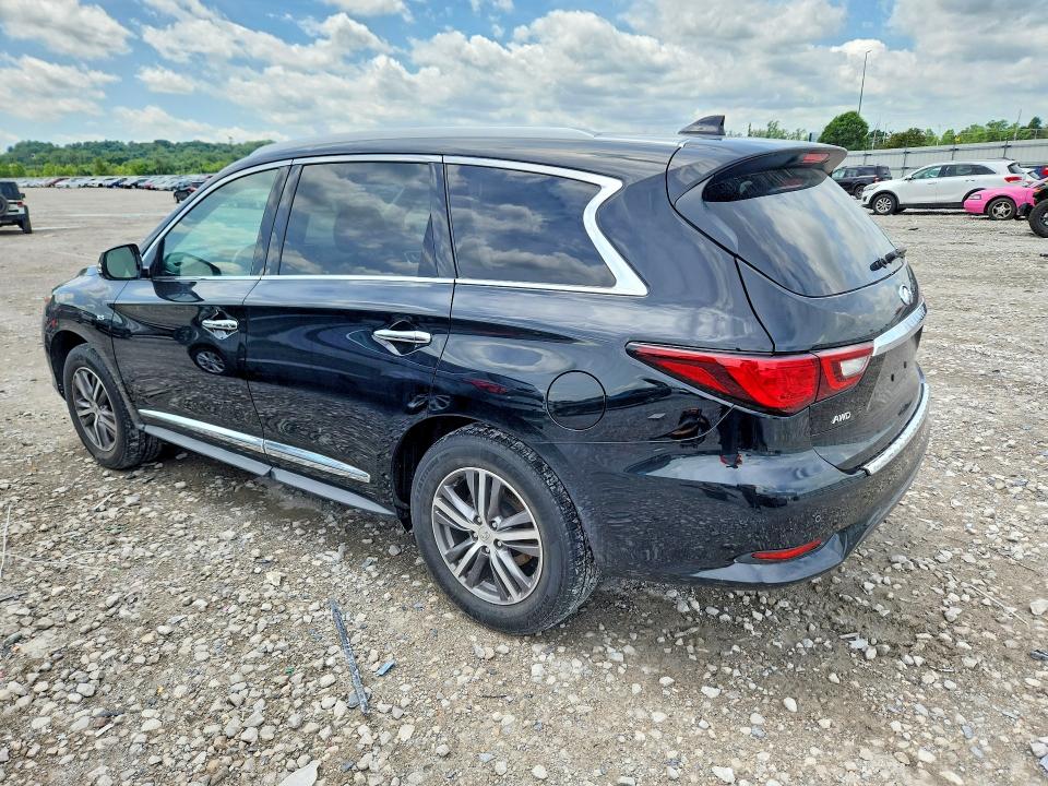 2020 Infiniti Qx60 VIN 5N1DL0MM9LC516281 COPART salvage auction — HAIL, Il - Salvage Certificate, sold $7,800 on 2026-08-03 (photo 2)