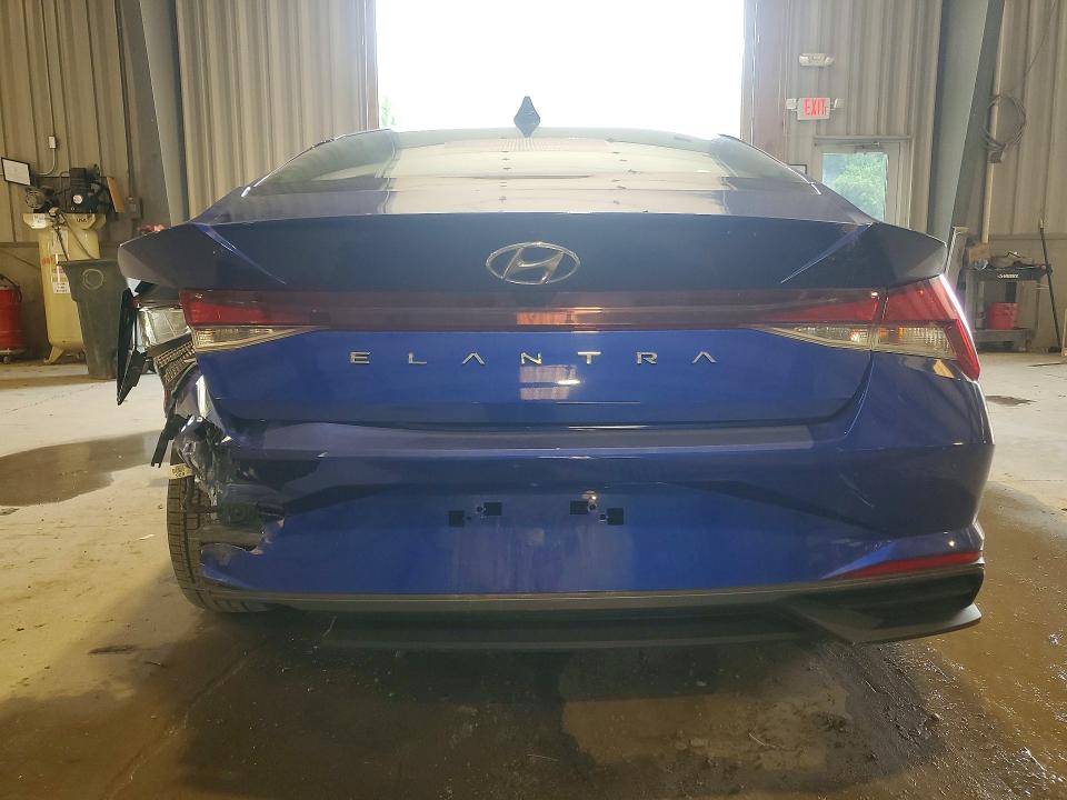 2023 Hyundai Elantra VIN KMHLS4AG6PU573039 COPART salvage auction — REAR END, Pa - Certificate Of Salvage, sold $5,700 on 2026-07-29 (photo 6)
