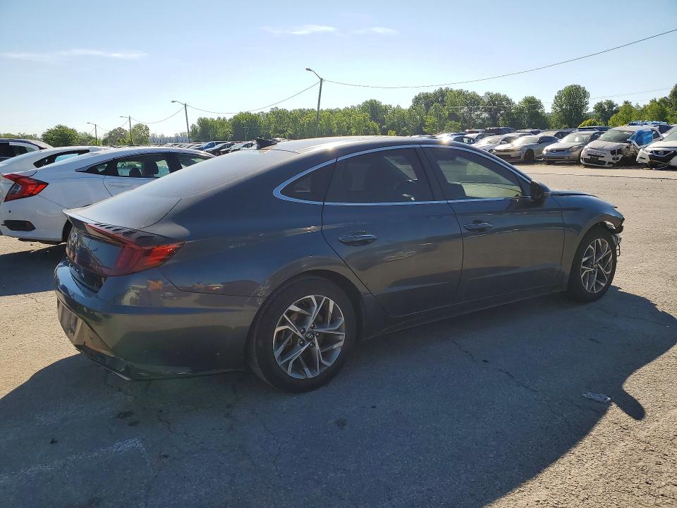2022 Hyundai Sonata VIN KMHL14JA4NA226337 COPART salvage auction — FRONT END, Ky - Cert Of Title-Salvage, sold $4,100 on 2026-07-13 (photo 3)