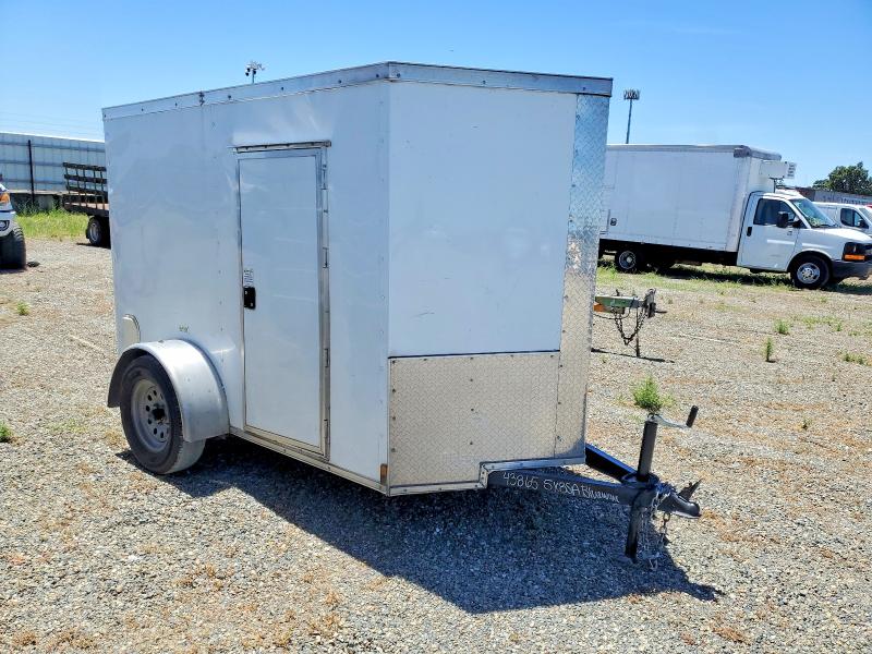 2023 Quality cargo Trailer VIN 50ZBE0815PP043865 COPART salvage auction — REAR END, CA - SALVAGE CERTIFICATE, sold $275 on 2026-07-16 (photo 1)
