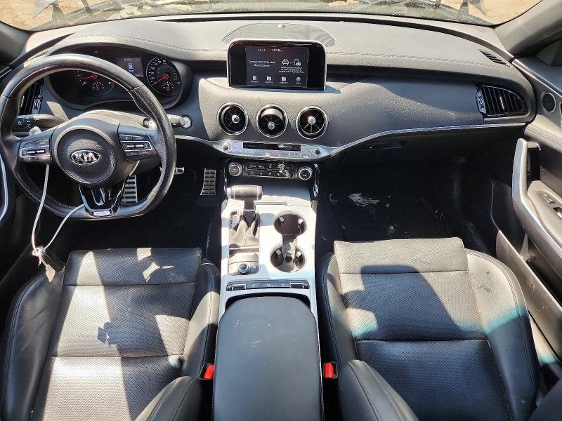 2019 Kia Stinger VIN KNAE35LC8K6043725 COPART salvage auction — FRONT END, Ct - Cert Of Title-Salvage, sold $3,350 on 2026-07-14 (photo 8)