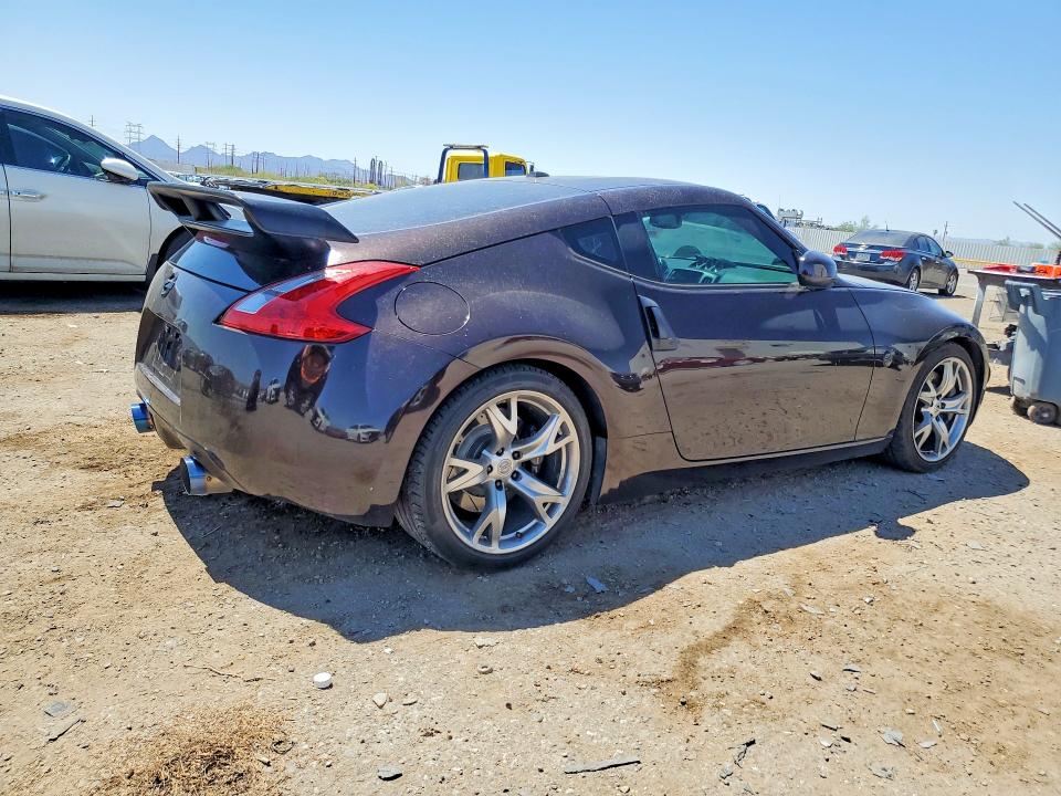 2010 Nissan 370z VIN JN1AZ4EH3AM500456 COPART salvage auction — FRONT END, Az - Cert Of Title - Salvage, sold $3,200 on 2026-07-24 (photo 3)