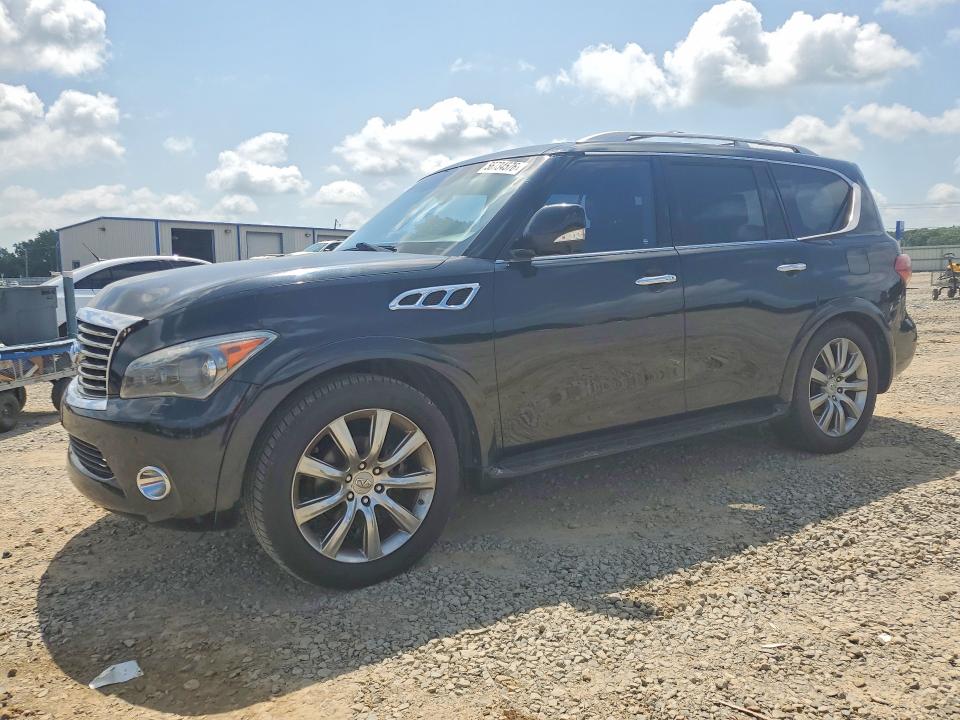 2012 Infiniti Qx56 VIN JN8AZ2NF2C9518585 COPART salvage auction — MINOR DENT/SCRATCHES, Ar - Certificate Of Title, sold $1,550 on 2026-07-08 (photo 1)