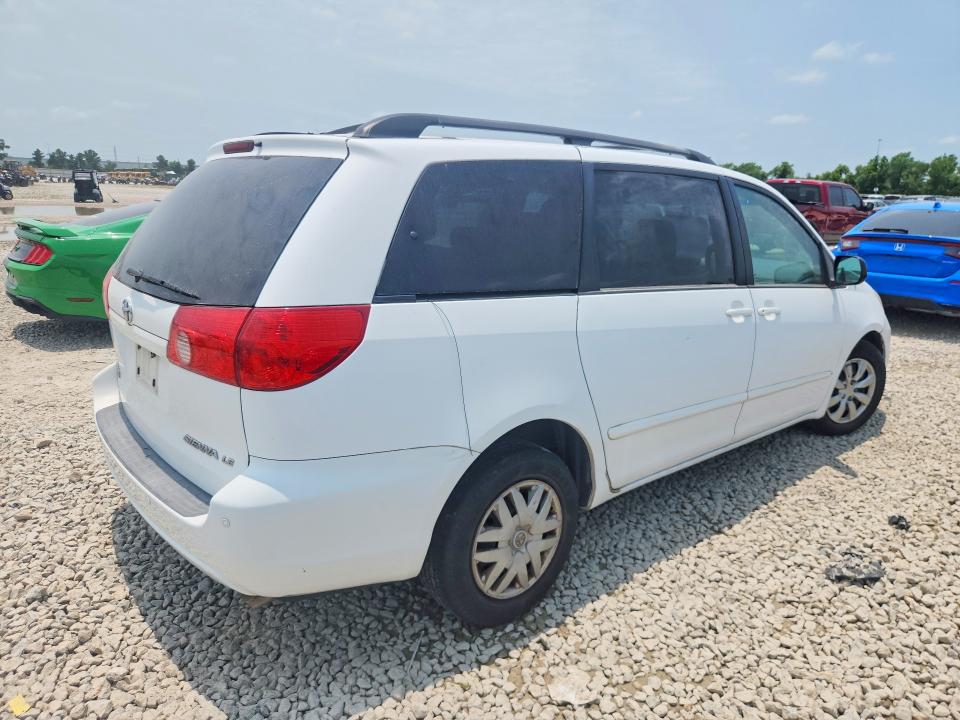 2010 Toyota Sienna VIN 5TDKK4CC0AS309143 COPART salvage auction — FRONT END, Tx - Salvage Vehicle Title, sold $1,400 on 2026-07-07 (photo 3)