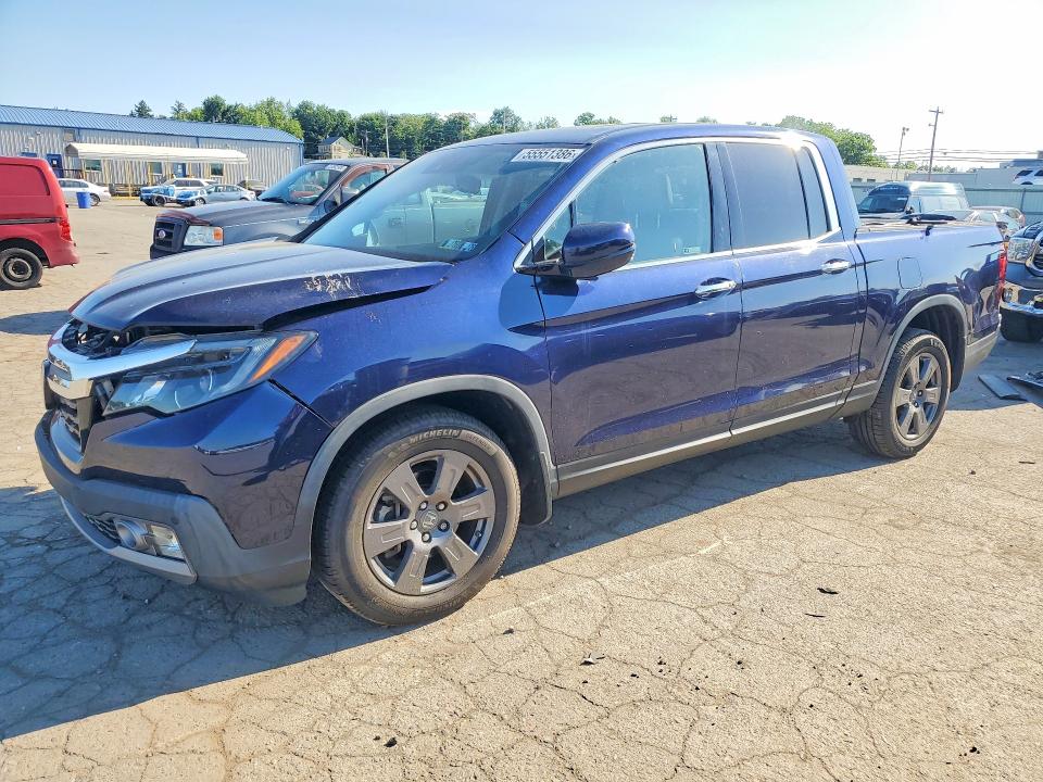 2020 Honda Ridgeline VIN 5FPYK3F79LB010459 COPART salvage auction — FRONT END, Pa - Certificate Of Salvage, sold $4,200 on 2026-07-02 (photo 1)