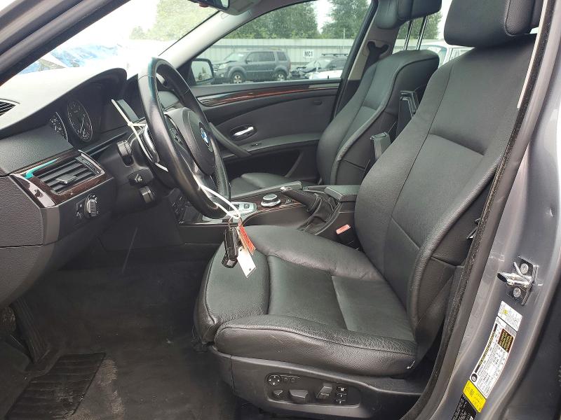 2008 BMW 5 series VIN WBANW13578CZ84451 COPART salvage auction — FRONT END, Wa - Cert Of Ownership-Rebuilt (P), sold $325 on 2026-07-27 (photo 7)