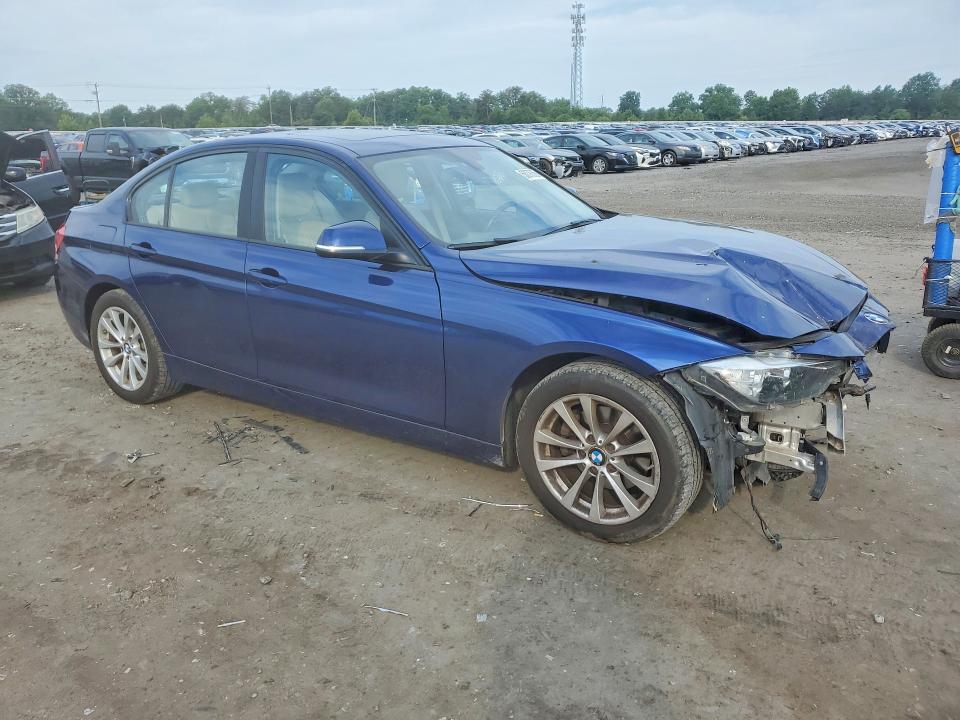 2016 BMW 3er VIN WBA8A3C54GK689206 COPART salvage auction — FRONT END, Va - Certificate Of Title, sold $600 on 2026-07-15 (photo 4)