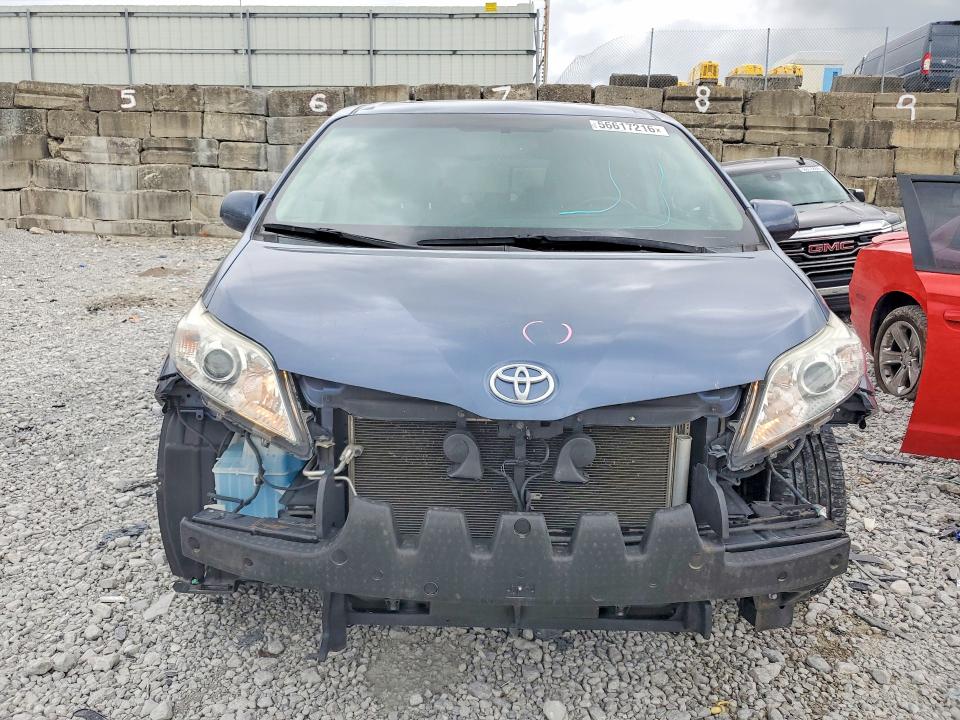 2015 Toyota VIN 5TDYK3DCXFS671748 COPART salvage auction — FRONT END, Oh - Cert Of Title-Salvage, sold $2,200 on 2026-07-03 (photo 5)