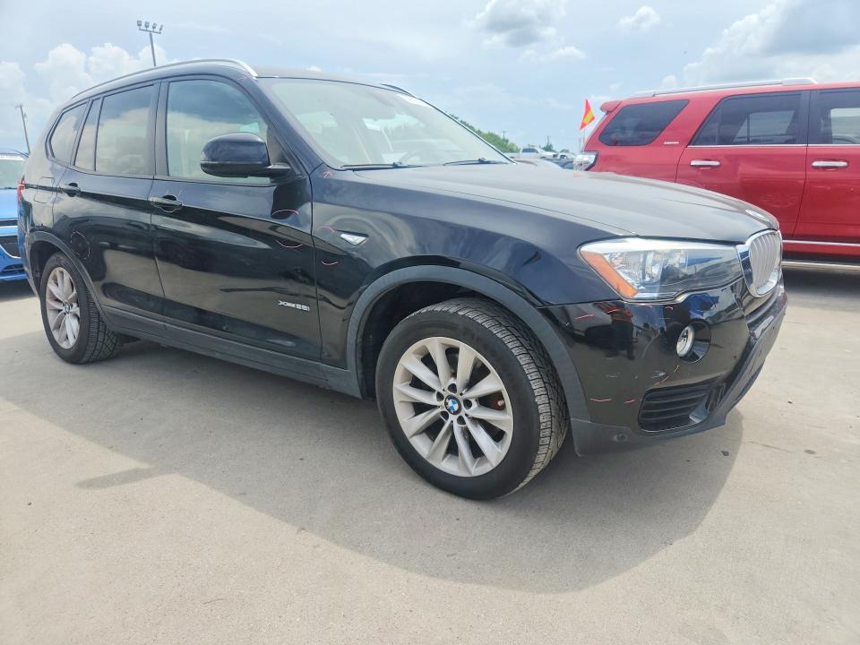 2017 BMW VIN 5UXWX9C33H0W67753 COPART salvage auction — REAR END, TX - SALVAGE VEHICLE TITLE (P), sold $3,250 on 2026-07-16 (photo 4)