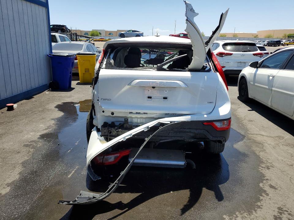 2026 Kia Niro VIN KNDCP3LE7T5328850 COPART salvage auction — ALL OVER, NV - SALVAGE TITLE, sold $425 on 2026-07-27 (photo 6)