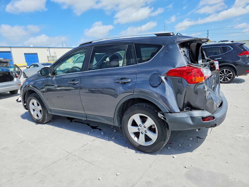 2013 Toyota Rav 4 VIN JTMWFREV8DD004376 COPART salvage auction — REAR END, Salvage Title, sold $225 on 2026-07-28 (photo 2)