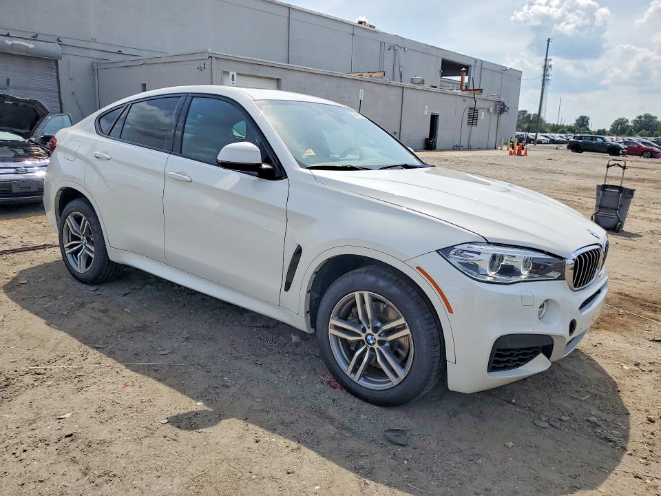 2015 BMW X6 VIN 5UXKU6C52F0F94334 COPART salvage auction — UNDERCARRIAGE, Va - Cert Of Title - Salvage, sold $1,100 on 2026-07-29 (photo 4)