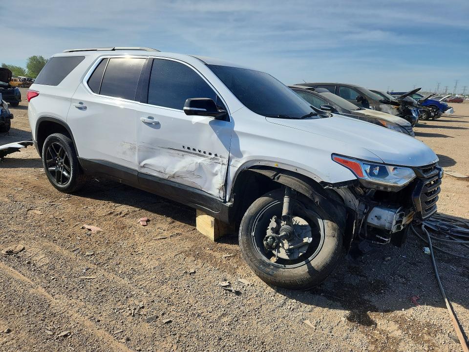 2019 Chevrolet Traverse VIN 1GNERGKW6KJ181115 COPART salvage auction — FRONT END, Il - Salvage Certificate, sold $2,300 on 2026-07-09 (photo 4)