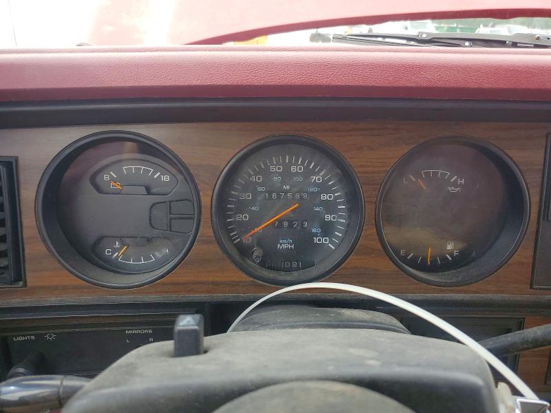 1992 Dodge D/w series VIN 3B7KM23C0NM541732 COPART salvage auction — ROLLOVER, Tn - Salvage Certificate, sold $6,600 on 2026-07-09 (photo 9)