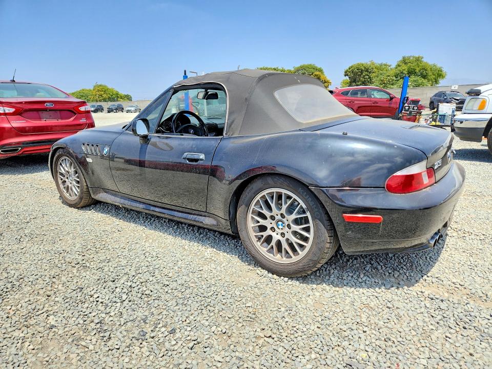 2000 BMW Z3 VIN WBACH3347YLF44012 COPART salvage auction — MINOR DENT/SCRATCHES, Wa - Dis/Dlr/Exp Only Clean Title (P), sold $3,500 on 2026-07-02 (photo 2)