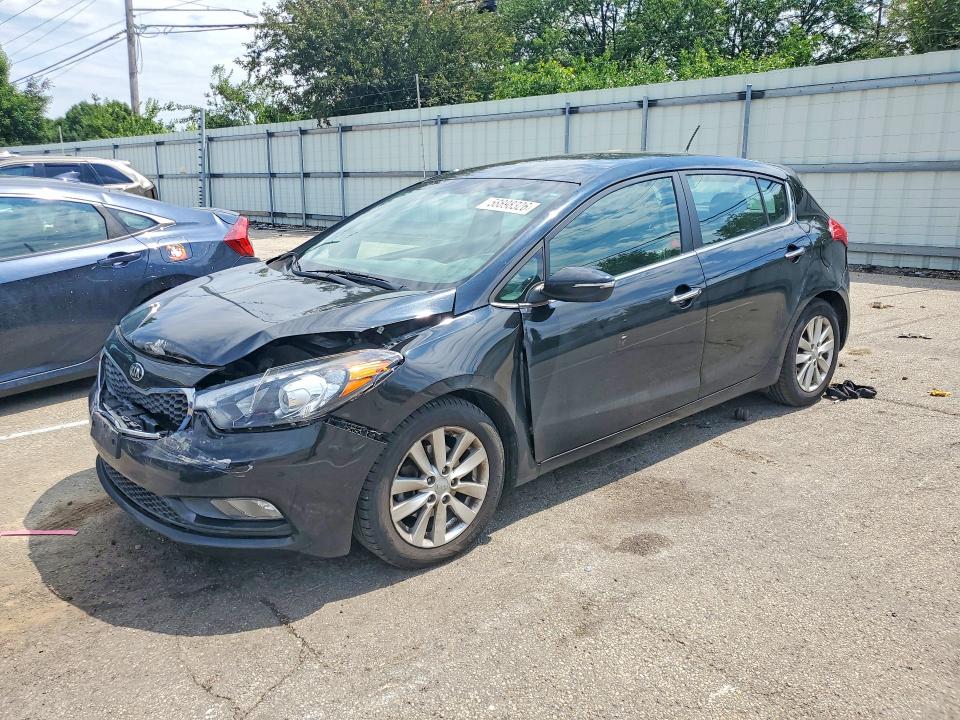2015 Kia VIN KNAFX5A86F5363953 COPART salvage auction — FRONT END, Oh - Cert Of Title-Salvage, sold $500 on 2026-07-15 (photo 1)