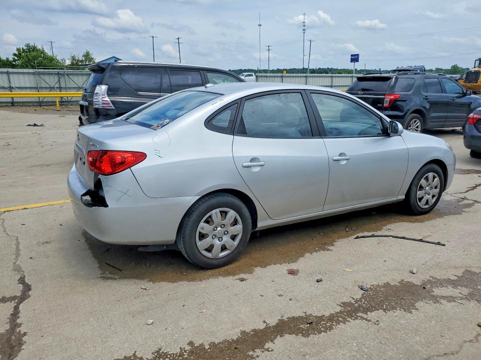 2008 Hyundai Elantra VIN KMHDU46D78U514600 COPART salvage auction — REAR END, KY - CERT OF TITLE-SALVAGE, sold $1,500 on 2026-07-08 (photo 3)