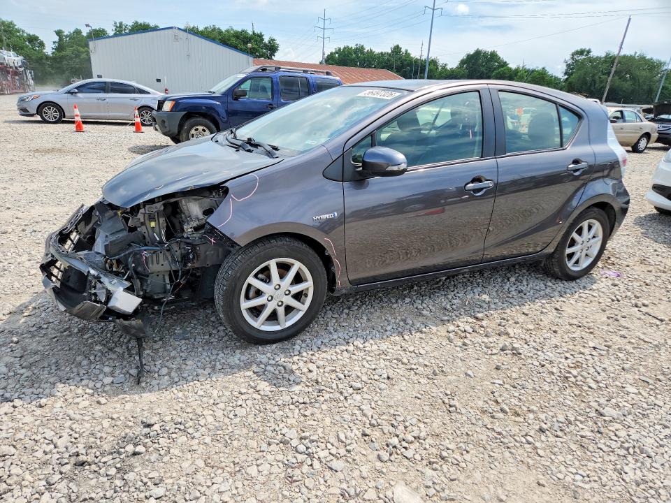 2013 Toyota Prius VIN JTDKDTB36D1551698 COPART salvage auction — FRONT END, OH - CERT OF TITLE-SALVAGE, sold $900 on 2026-07-31 (photo 1)