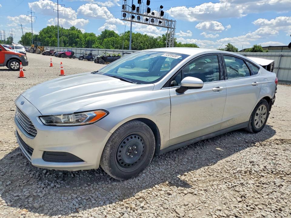 2014 Ford Fusion VIN 1FA6P0G7XE5356013 COPART salvage auction — REAR END, OH - CERT OF TITLE-SALVAGE, sold $750 on 2026-07-02 (photo 1)