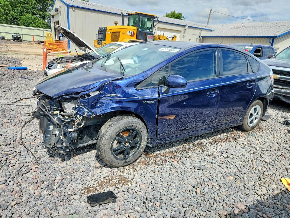 2013 Toyota Prius VIN JTDKN3DU6D0337612 COPART salvage auction — SIDE, Il - Junking Cert Of A Vehicle, sold $1,250 on 2026-07-20 (photo 1)