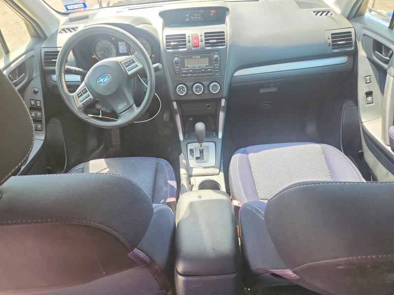 2015 Subaru Forester VIN JF2SJAFC2FH824980 COPART salvage auction — FRONT END, Tx - Salvage Vehicle Title, sold $1,350 on 2026-07-15 (photo 8)